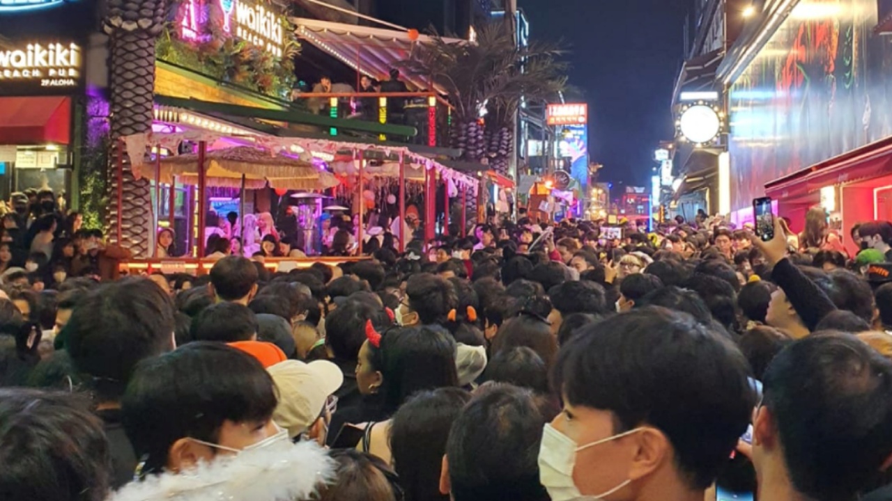 Halloween tragedia a Itaewon