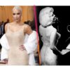 kim kardashian e l'abito della monroe