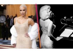 kim kardashian e l'abito della monroe