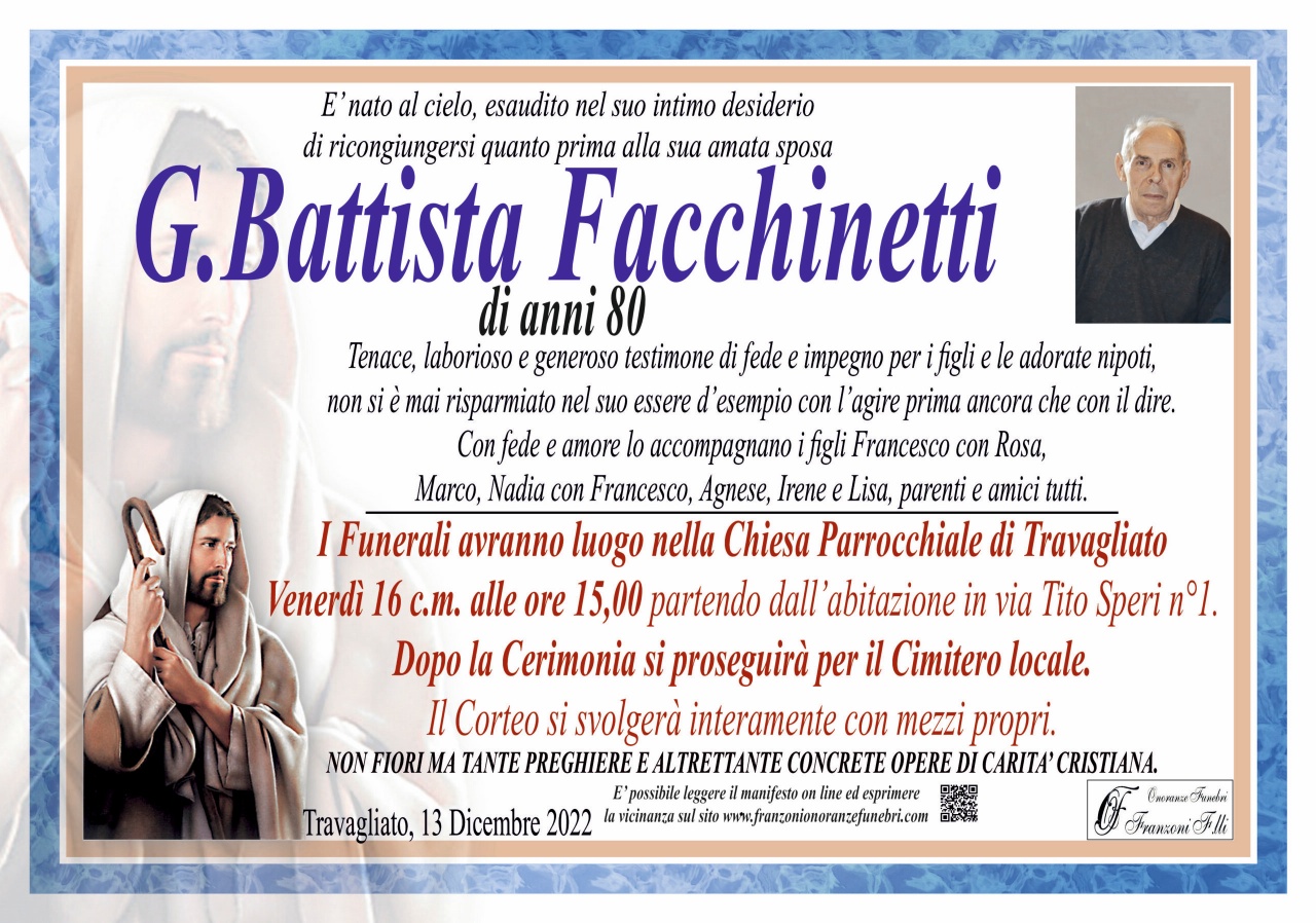 Dramma Giovanni Battista Facchinetti