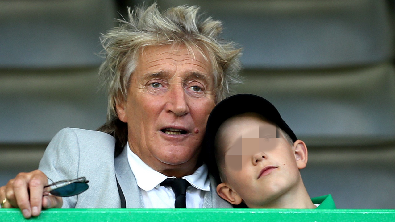 Rod Stewart in ansia per il figlio Aiden