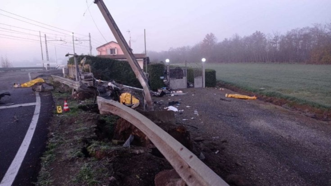 Tre ragazzi morti nell'alessandrino