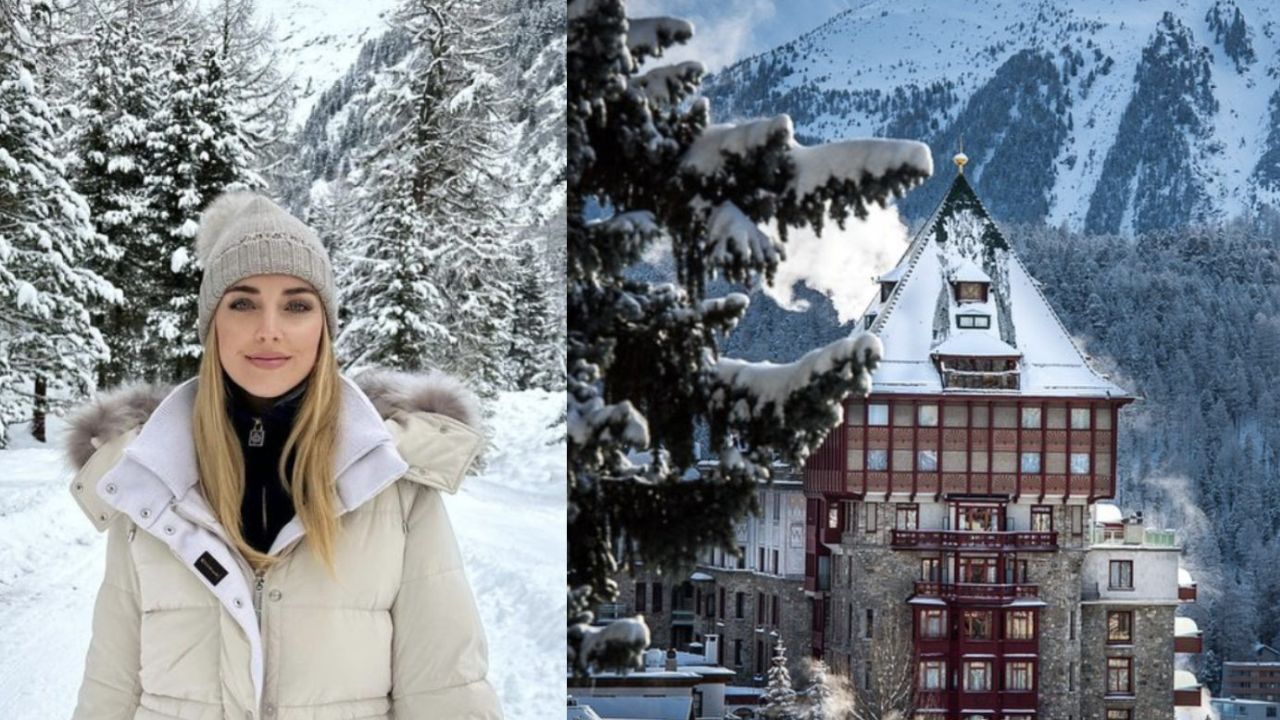 Chiara Ferragni hotel st. moritz