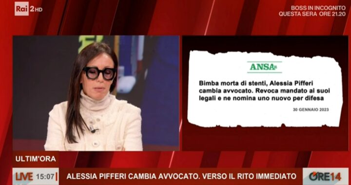 Nuova difesa per Alessia Pifferi