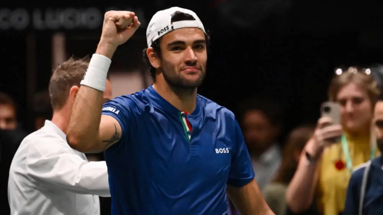 Bel gesto di Matteo Berrettini