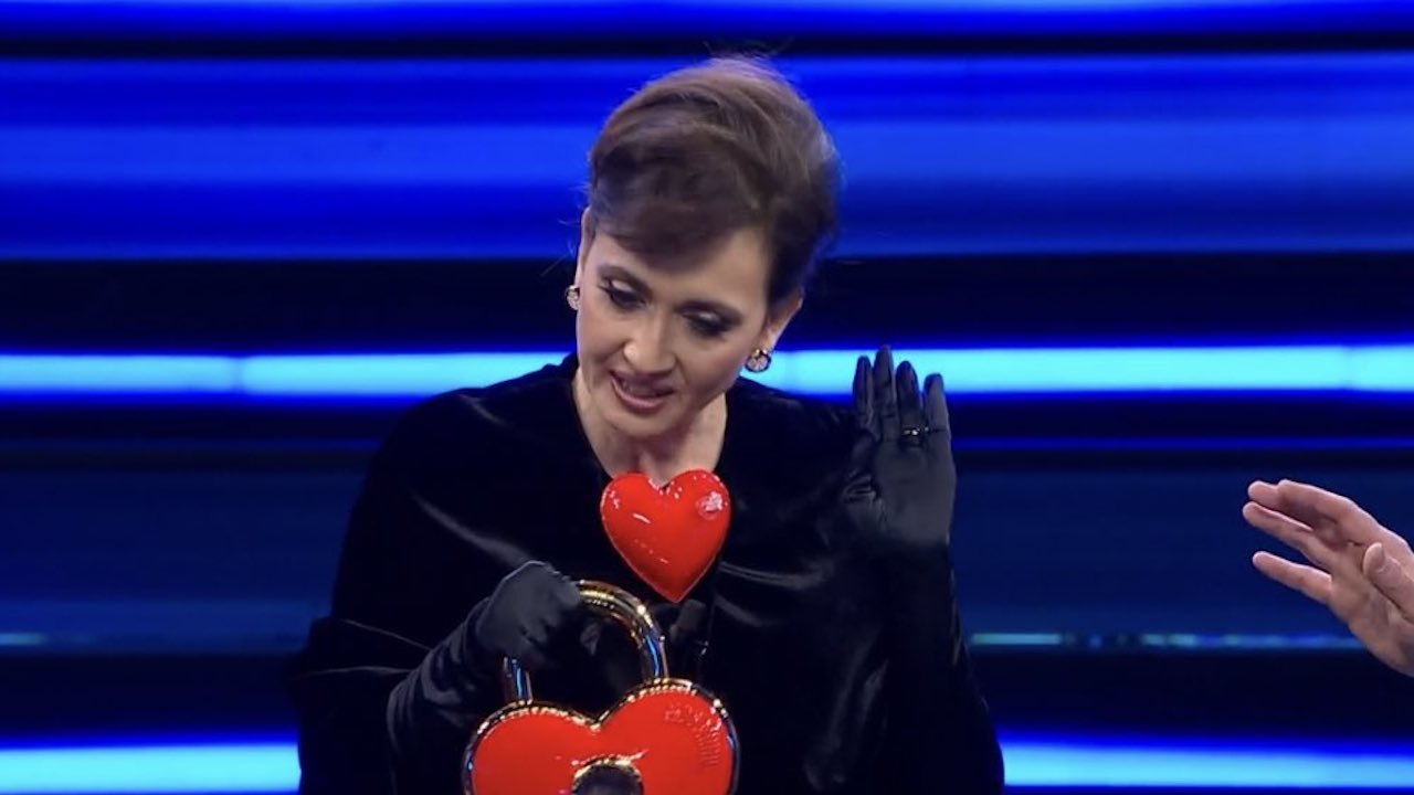 Chiara Francini at the Sanremo Festival 2023