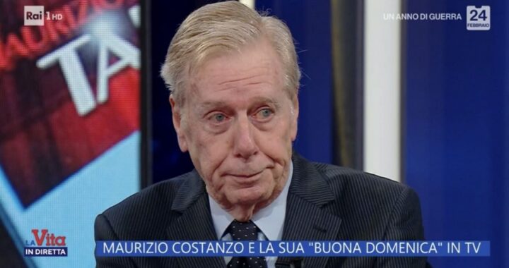 Claudio Lippi e Maurizio Costanzo