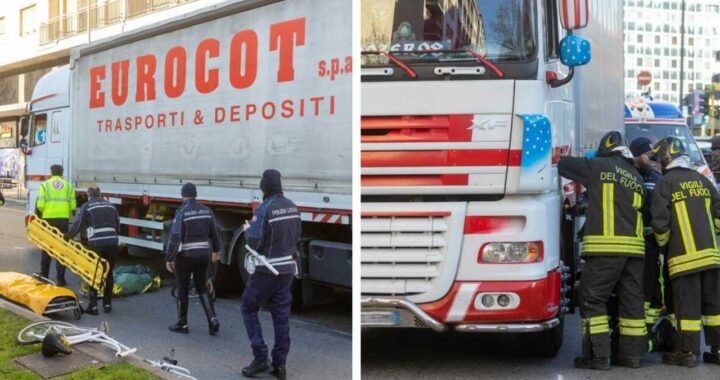 Donna di 38 anni investita da un tir a Milano