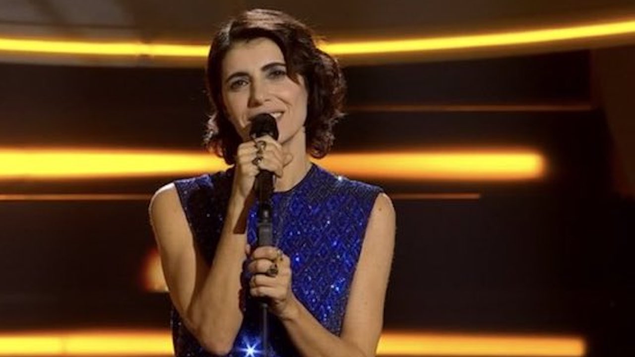 Giorgia canta al Festival