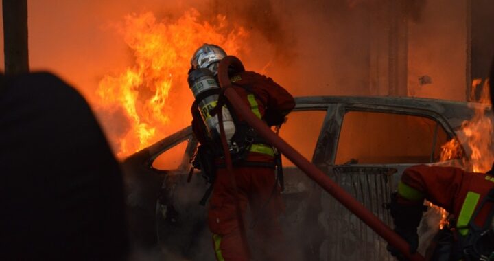Incendio in Francia