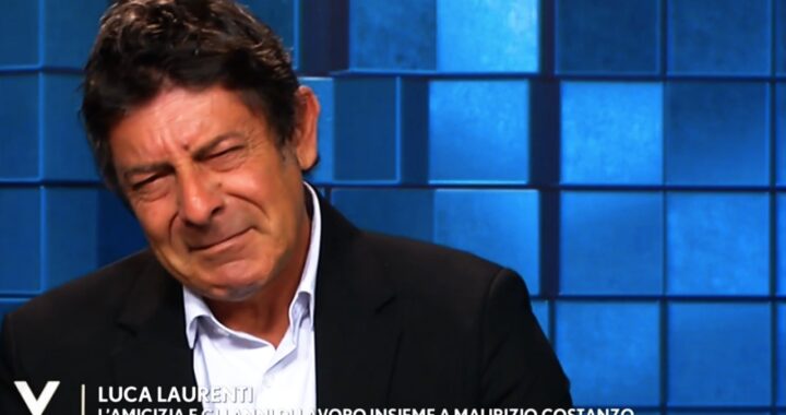 Luca Laurenti lacrime Maurizio Costanzo