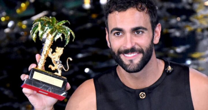 Il vincitore di Sanremo Marco Mengoni