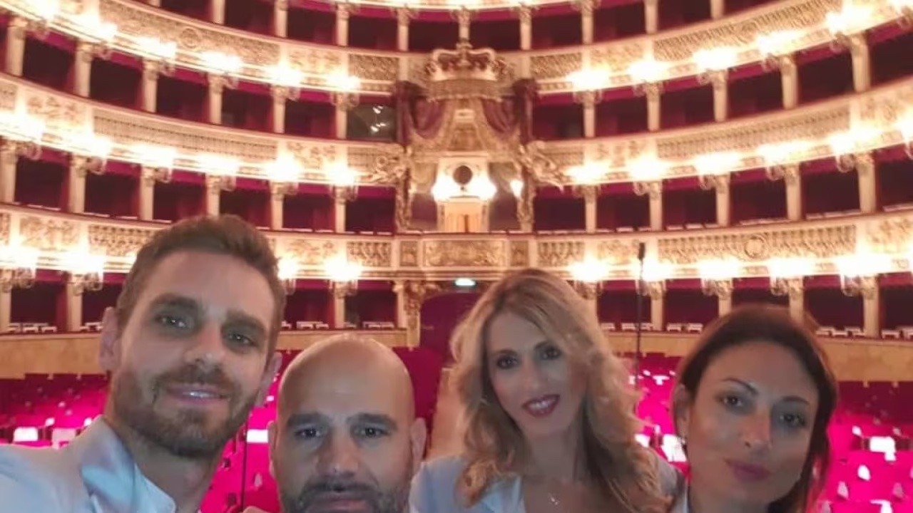 Quartetto Flegreo selfie