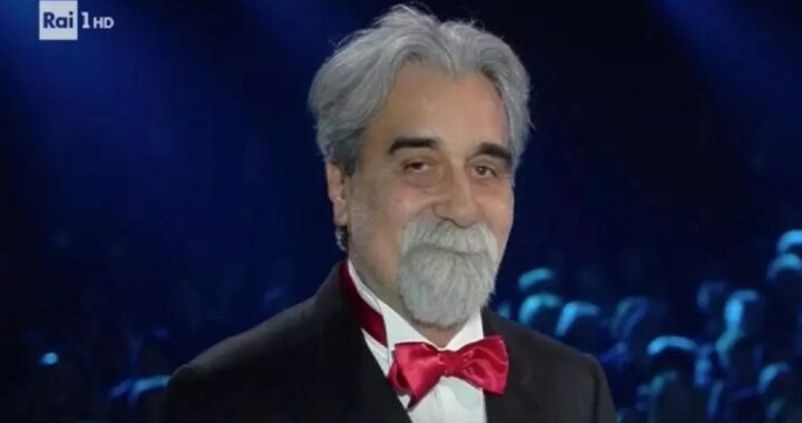 Beppe Vessicchio Gianluca Grignani a Sanremo 2023
