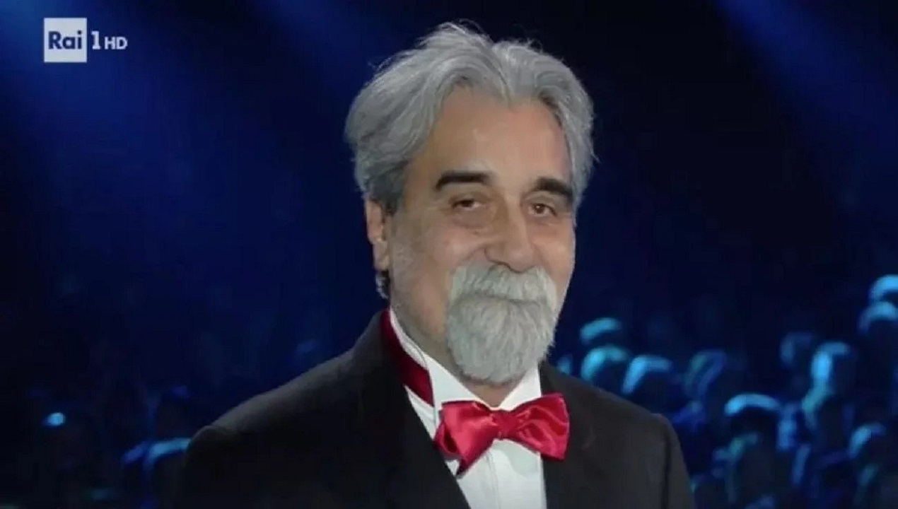 Beppe Vessicchio Gianluca Grignani a Sanremo 2023