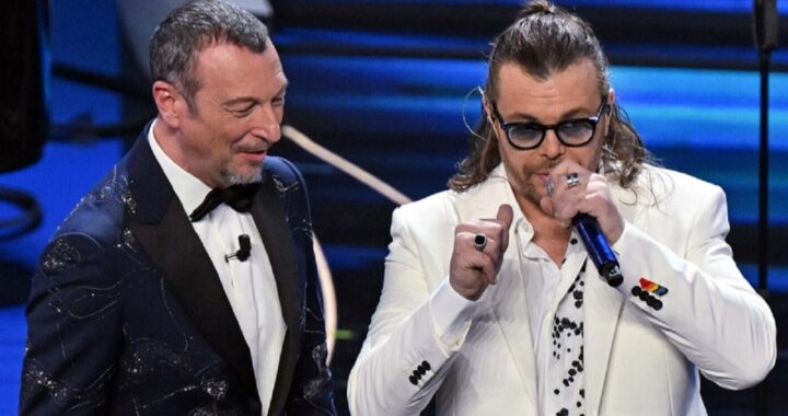 Gianluca Grignani, bestemmia a Sanremo 2023