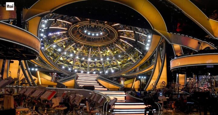 scenografia sanremo 2023