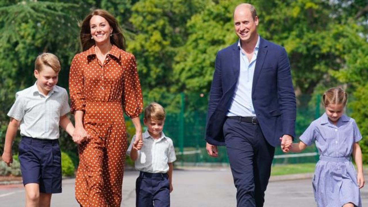 William Kate e figli