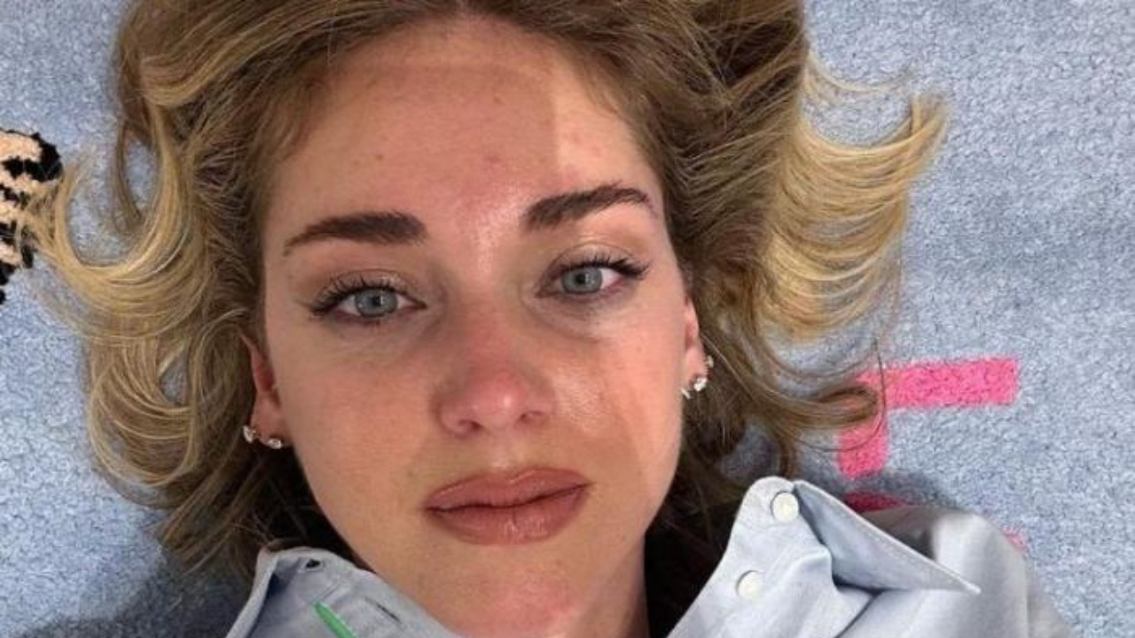 Le lacrime di Chiara Ferragni 