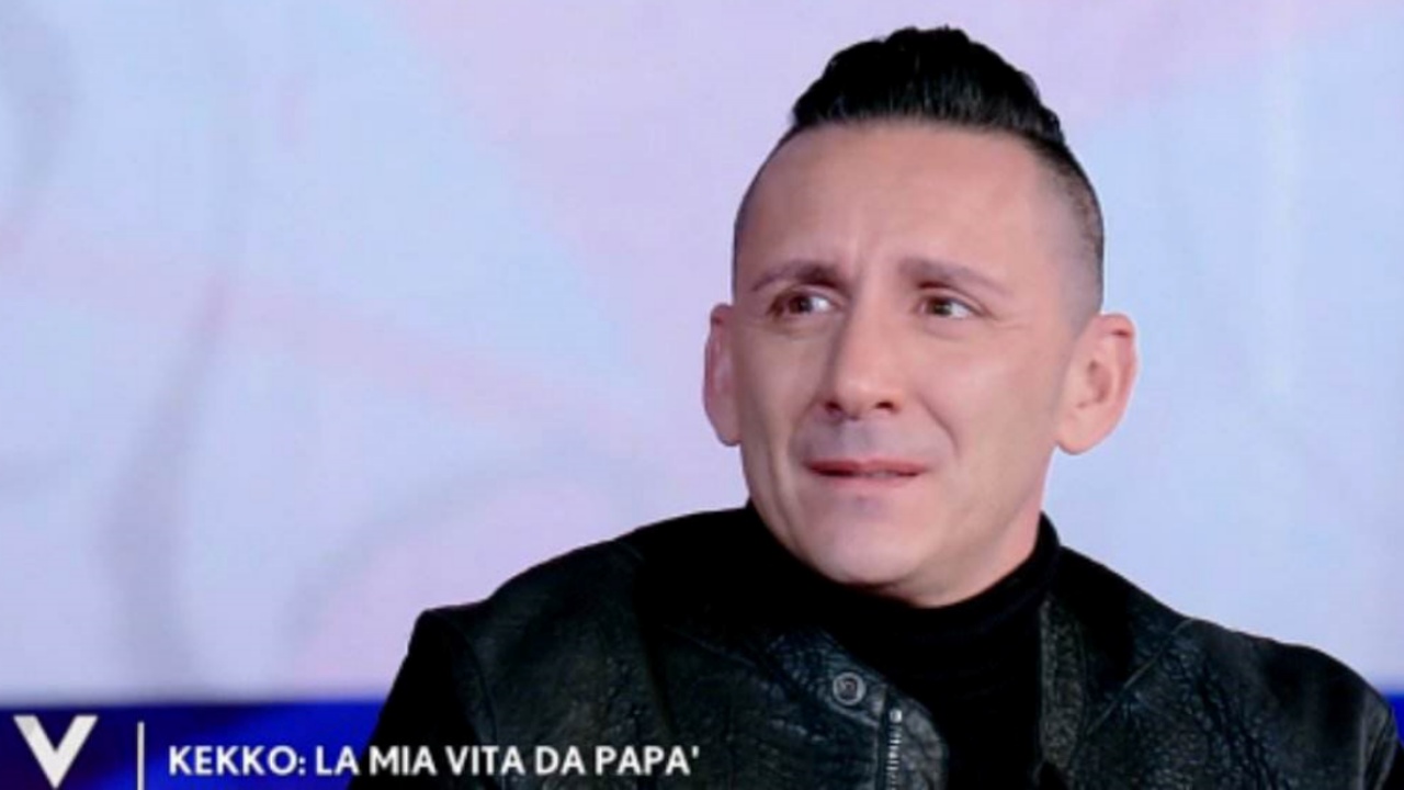 Kekko dei Modà in lacrime a Verissimo dopo la lettera della figlia 12enne