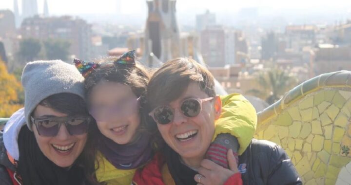 Alessia e Alessandra mamme di una bimba