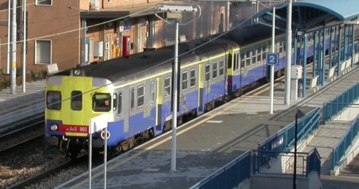 bambini treno