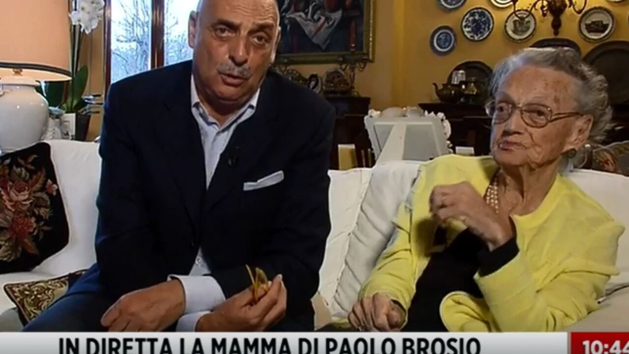 Paolo Brosio mamma