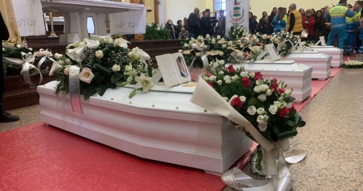 Funerale quattro ragazzi Bitonto