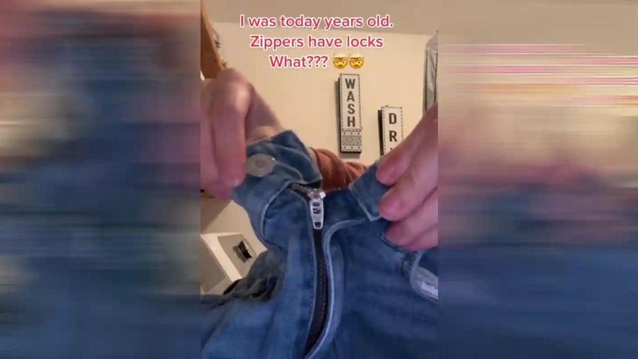 cerniera jeans video