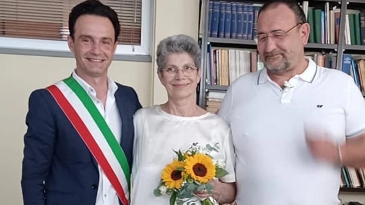 I genitori di Chiara Gualzetti si sono sposati