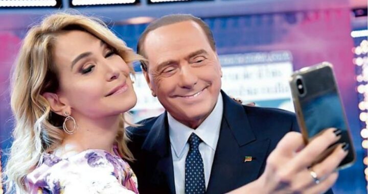 Barbara D'Urso e Silvio Berlusconi