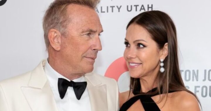 Cristine Baumgartner e Kevin Costner