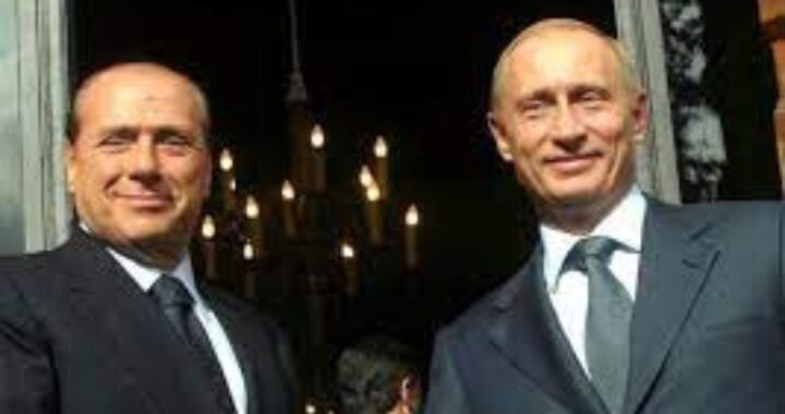 Vladimir Putin e Silvio Berlusconi