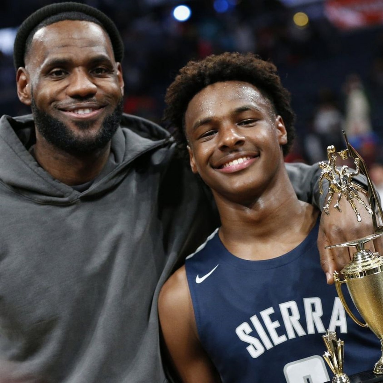 Malore per il figlio di Lebron James