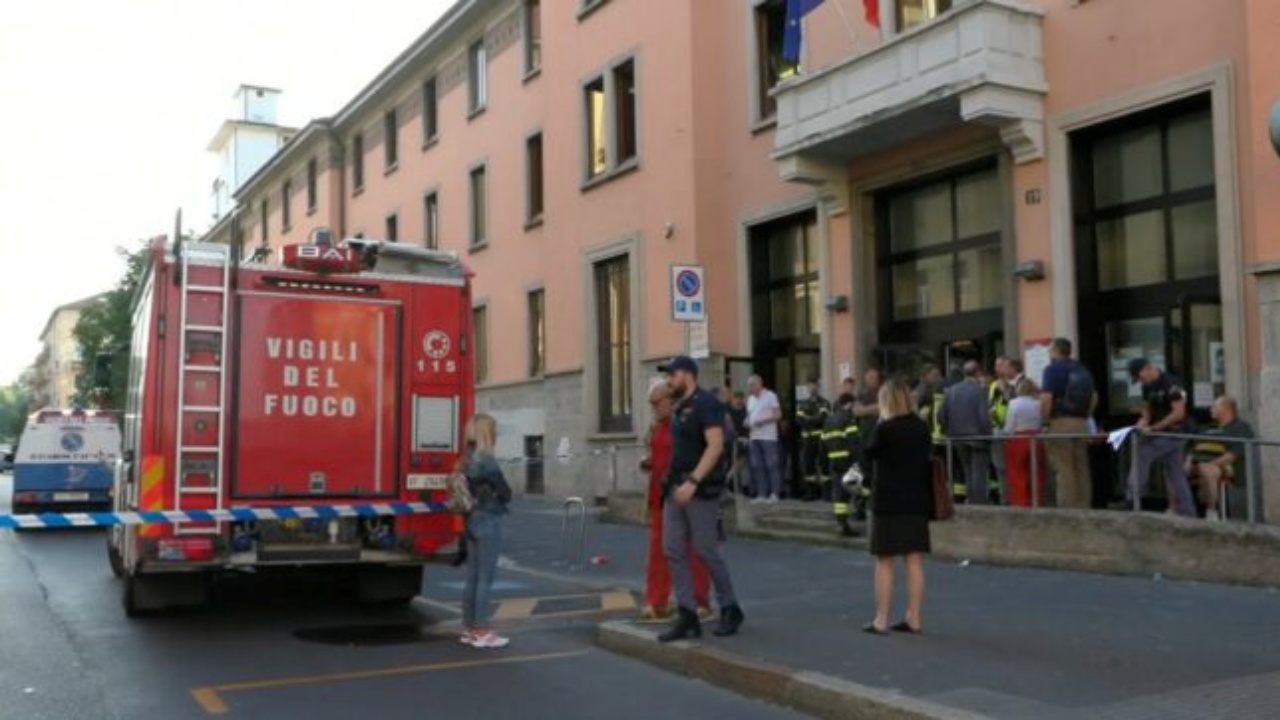 Incendio RSA Milano