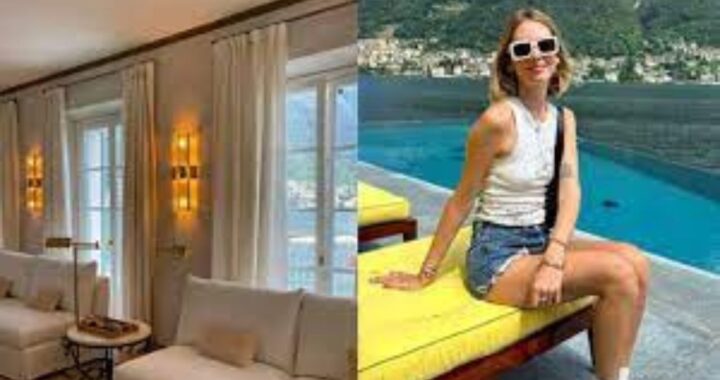 Chiara Ferragni lago como casa