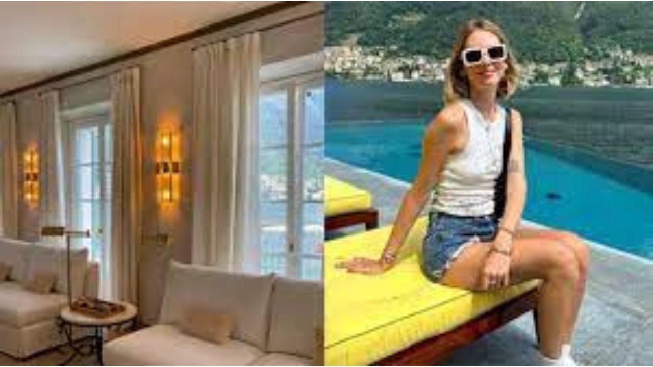 Chiara Ferragni lago como casa