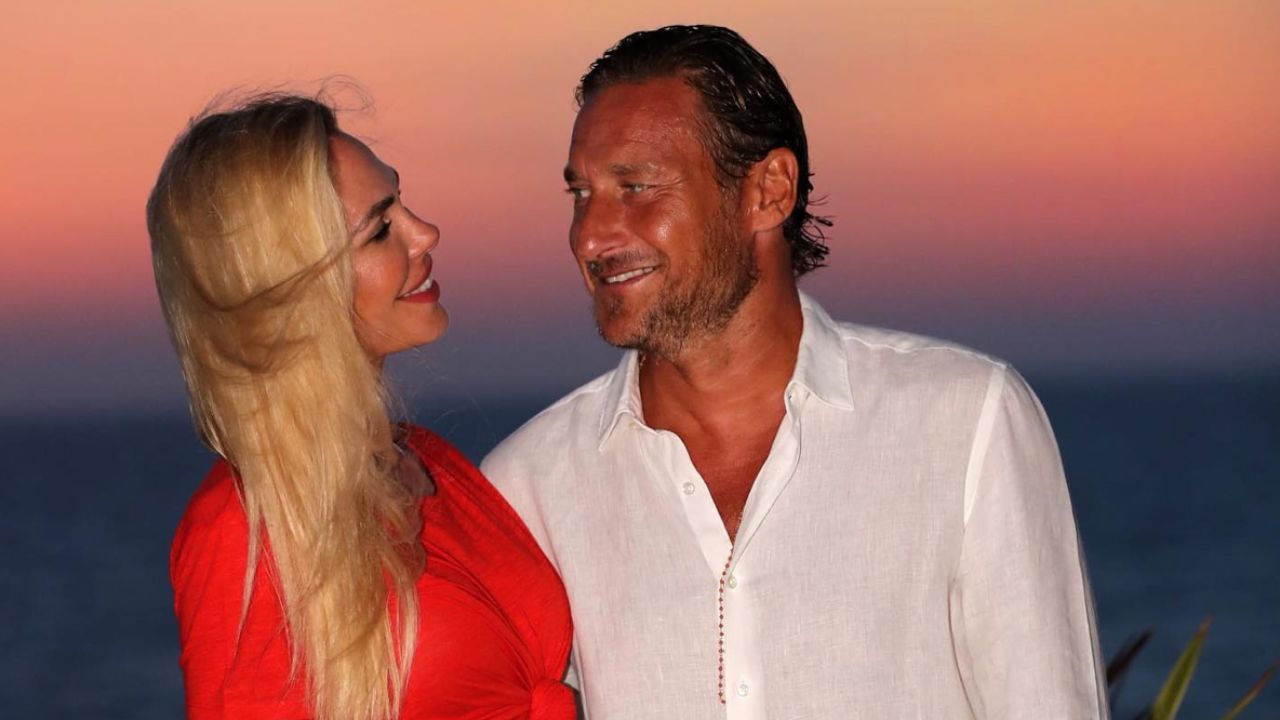 Francesco Totti e Ilary Blasi