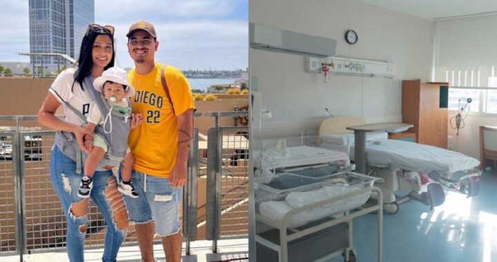 Mamma chiede al marito di salvare lei durante il parto