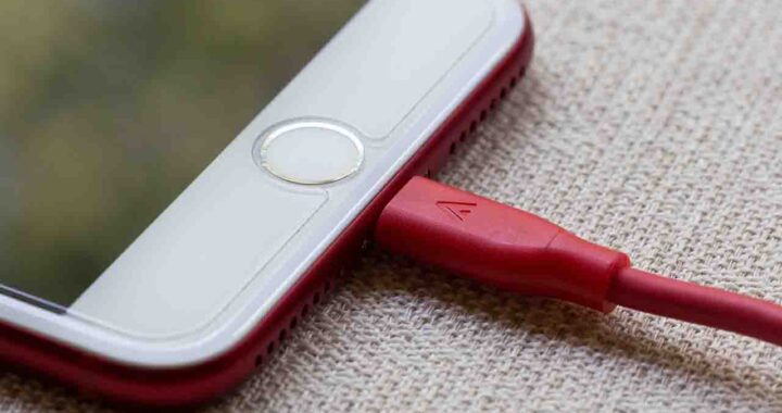 Carica il telefono dopo il bagno