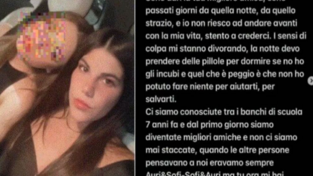 Omicidio di Sofia Castelli, la straziante lettera dell’amica poche ore dopo il suo funerale