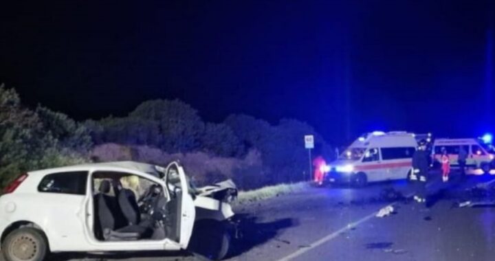 Due vittime in un incidente in Sardegna