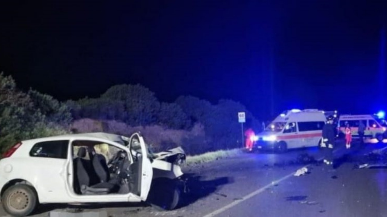 Due vittime in un incidente in Sardegna