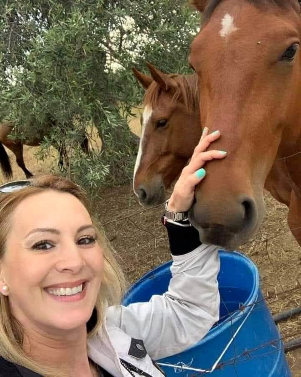 Maria David morta per salvare i cavalli