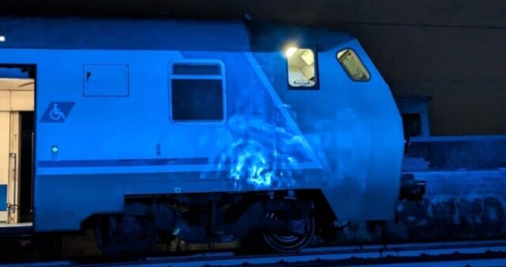 cinque operai investiti treno