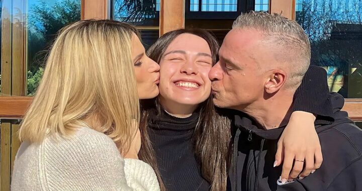 Aurora Ramazzotti, gli auguri a Eros Ramazzotti e Michelle Hunziker