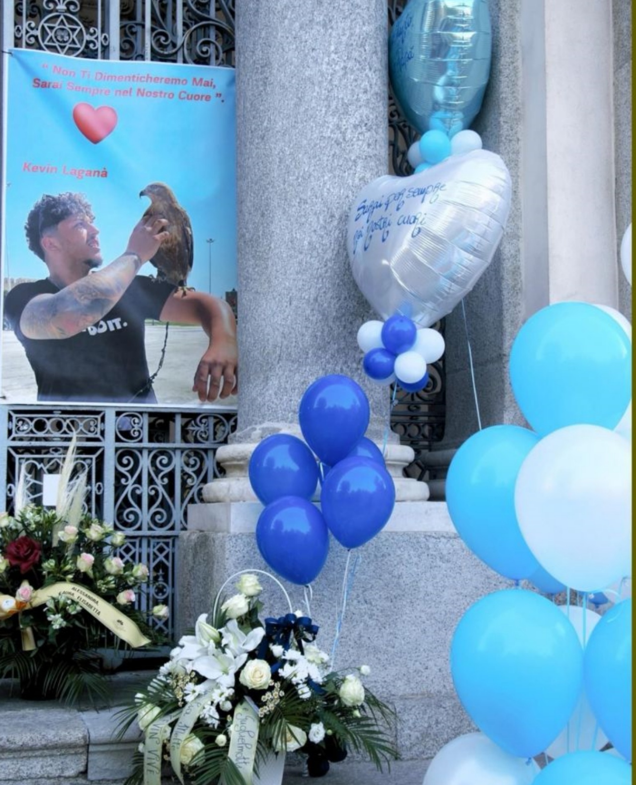 Ultimo addio a Kevin Laganà