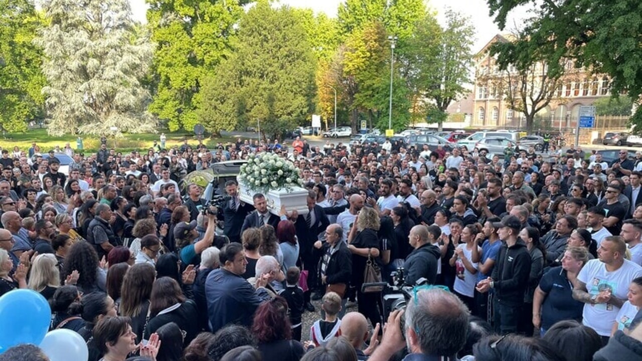 Ultimo addio a Kevin Laganà