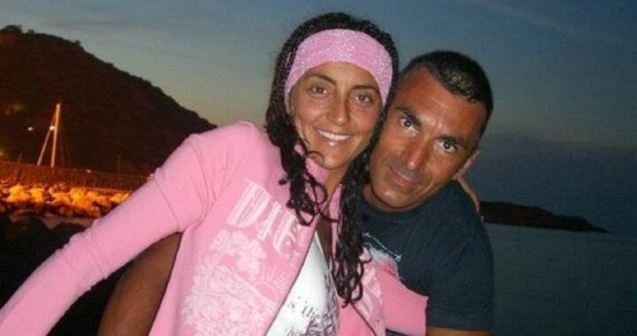 Paolo Balli con la moglie Carolina