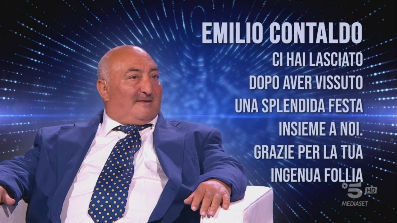 Emilio Contaldo Ciao Darwin morto